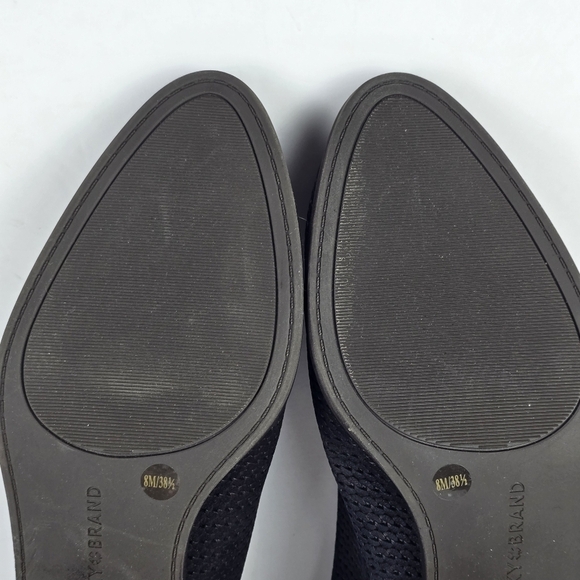 NWOT Lucky Brand Leather Womens Lideton Pump Size 8 M Slingback BlockHeel Black - Picture 9 of 10